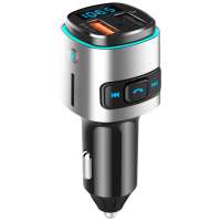 Music Speakers BT 5.0 Usb Charger Car Mp3 Player Fm Transmitter Audio Adapter Receiver Wireless Handsfree Bluetooth Car Kit