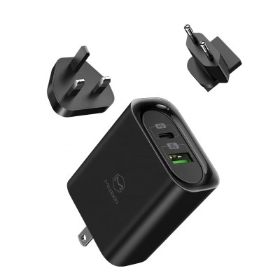 Mcdodo 2019 NEW EU/UK/US 3 in1  18W 30W 61W High Power Multiple Type C PD+USB QC 3.0 Quick Charge USB Wall Charger For iPhone 11